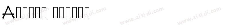 Avenir 95字体转换